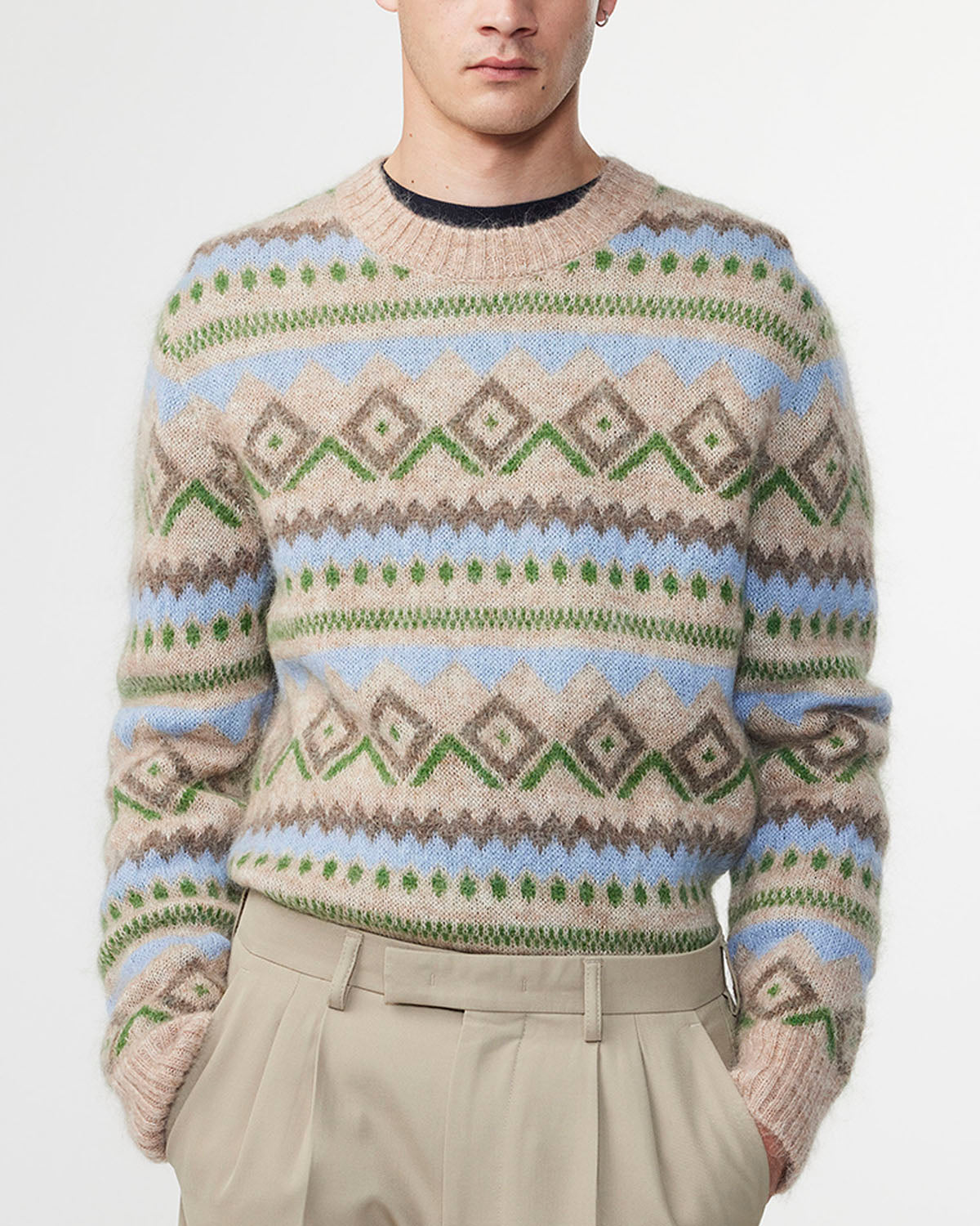 NN07 Morgan Mohair Blend Sweater 6594
