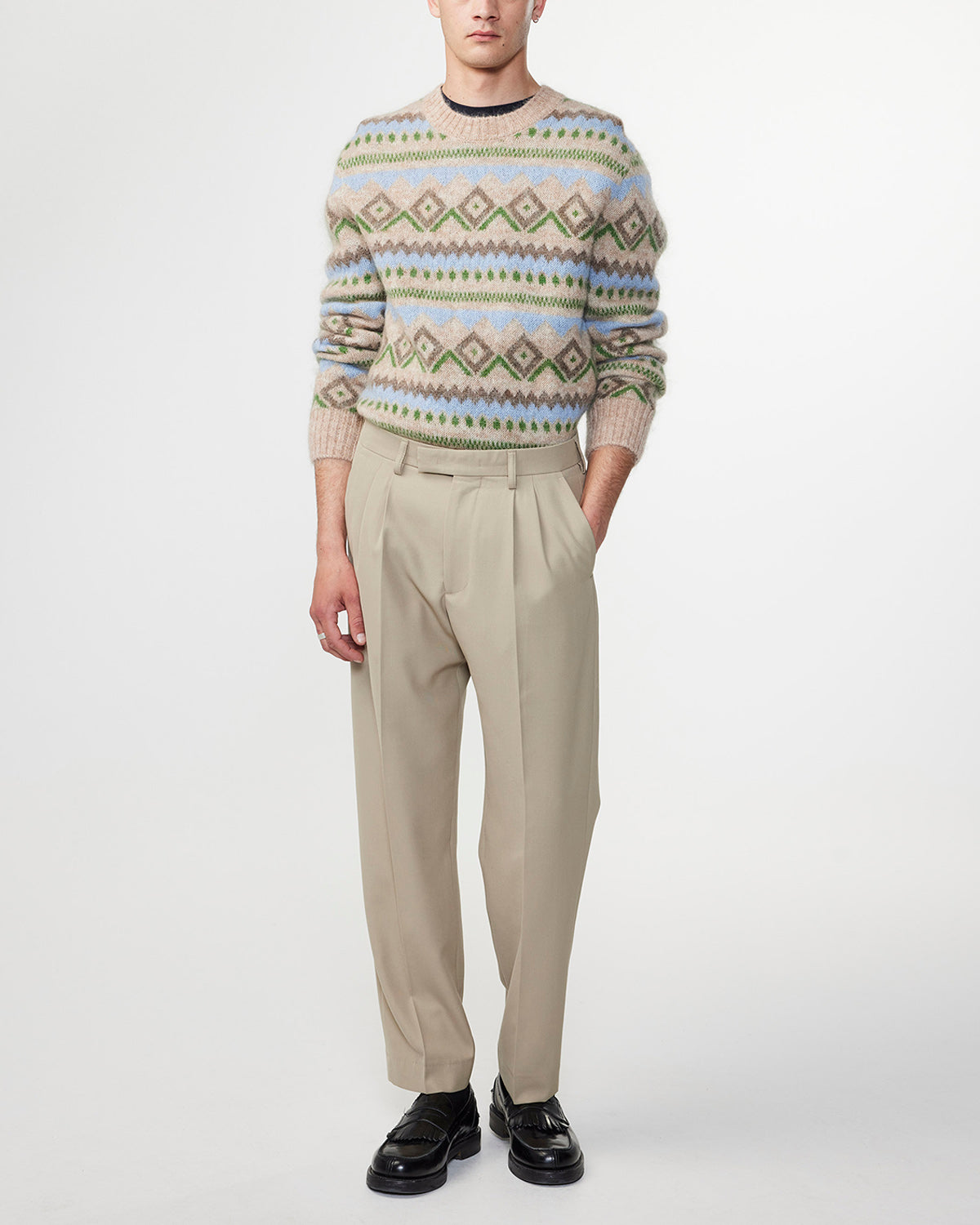 NN07 Morgan Mohair Blend Sweater 6594