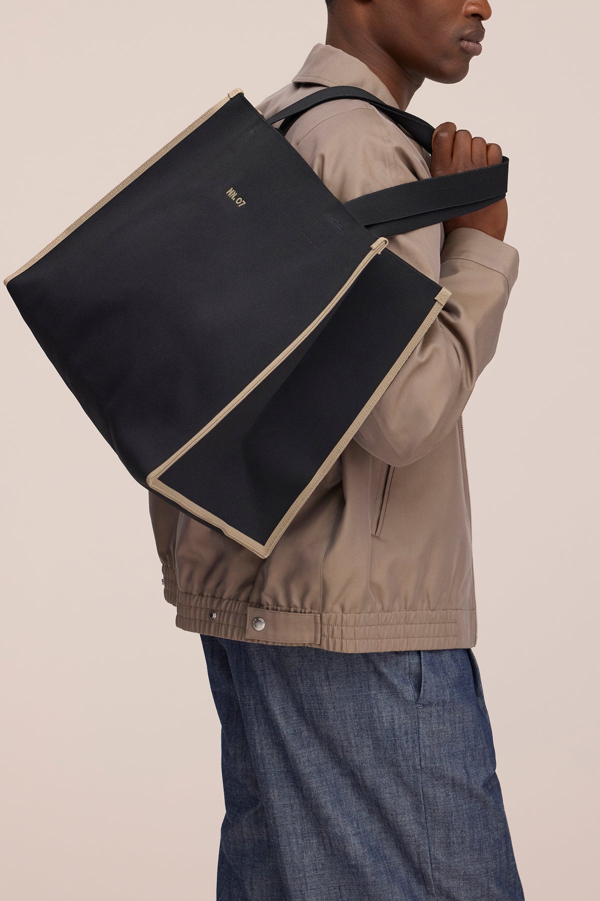 NN.07 Market Tote Bag 90039 - Black Multi