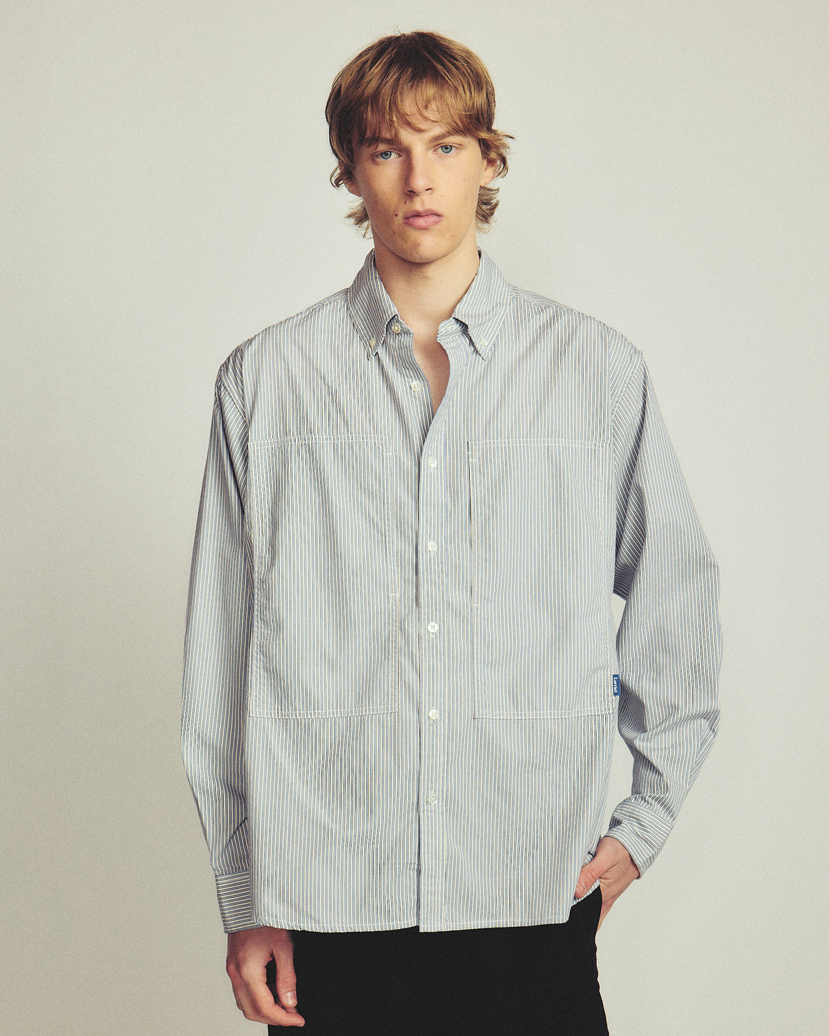 Larriet Grant Shirt - Sky Stripe