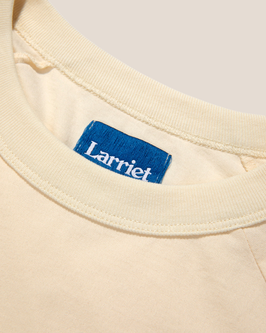 Larriet Tony Tee Longsleeve T-Shirt Cream
