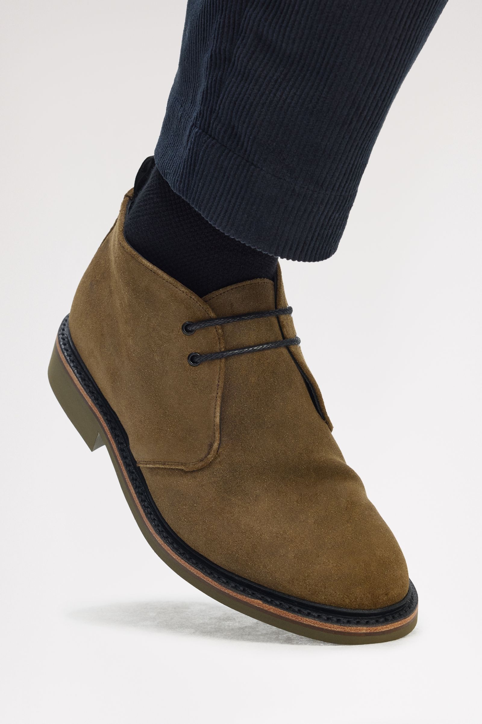 Fred Perry x Sanders Chukka Boots