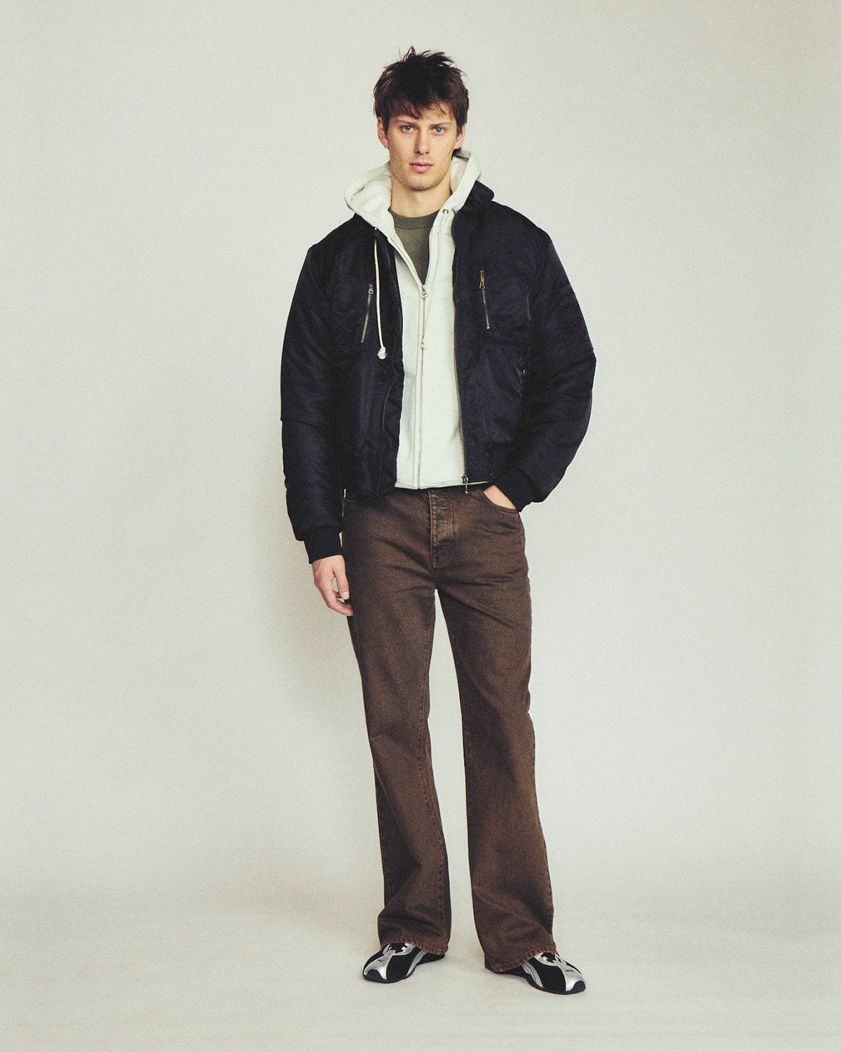 Larriet G9 Hoodie - Grey Marle