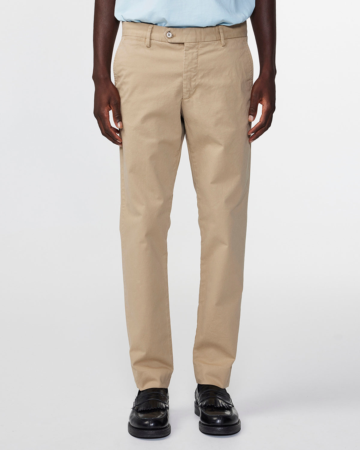 NN07 Wilhelm Khaki Beige Tailored Fit Chino 1010