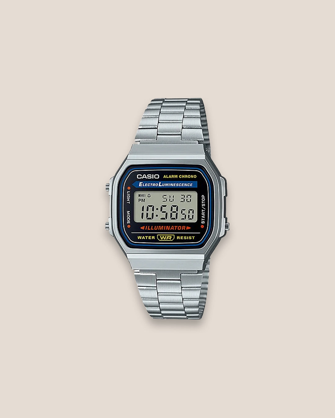 Casio A168WA-1W Digital Watch