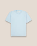 NN.07 Adam Embroided Logo Pima Cotton T-Shirt 3209 - Winter Sky