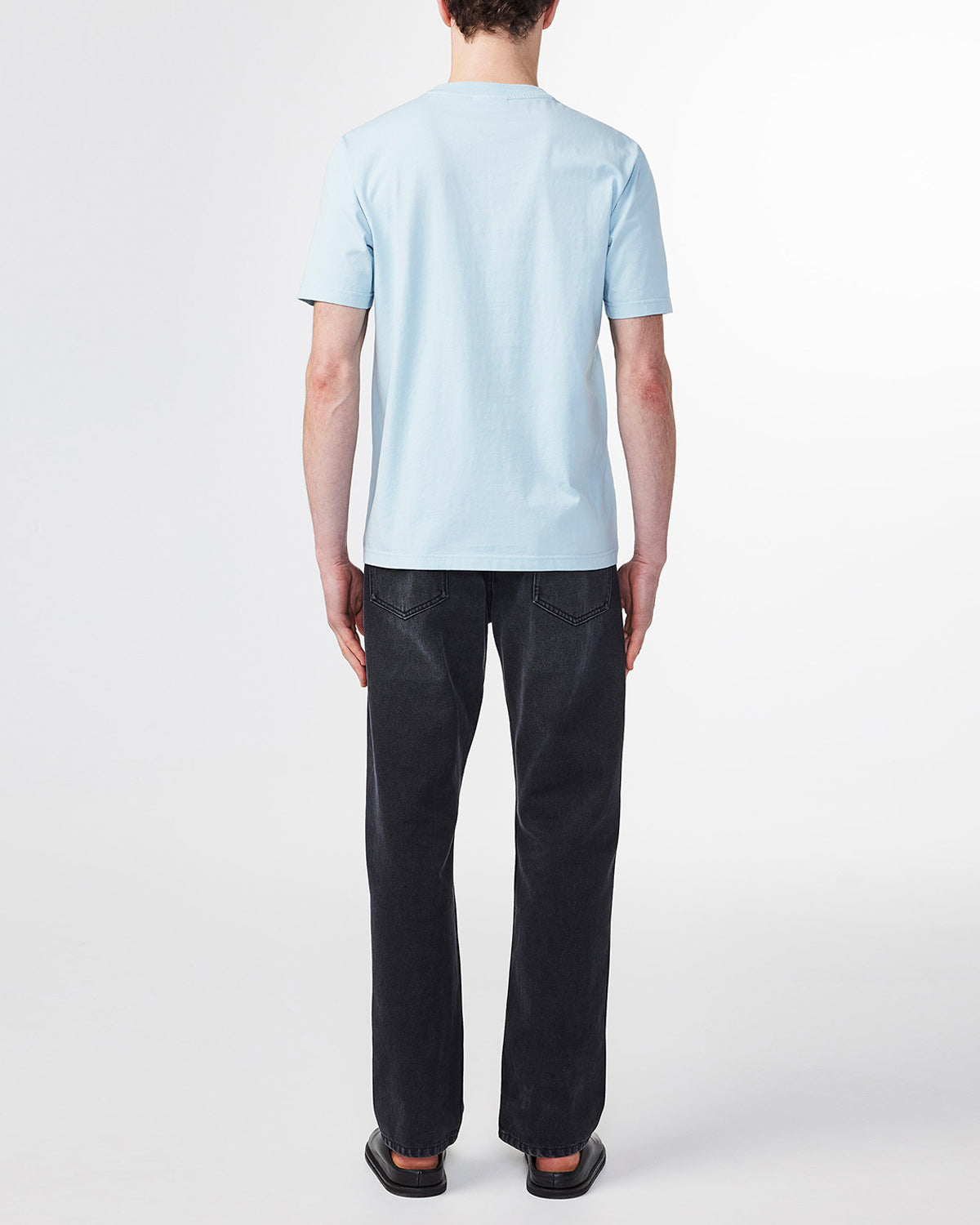 NN07 Adam Embroided Logo Pima Cotton T-Shirt 3209