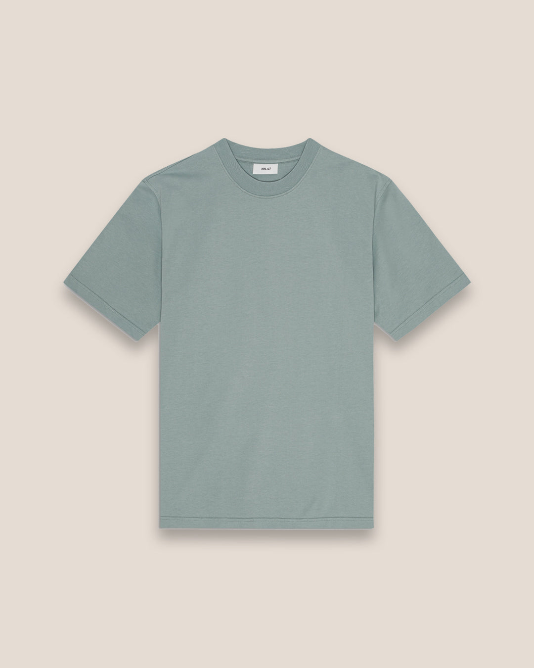 NN.07 Adam Pima Cotton T-shirt 3209 - Steely Blue