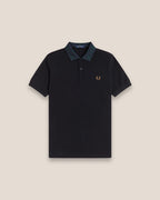 Fred Perry Black Watch Tartan Collar Polo M1762