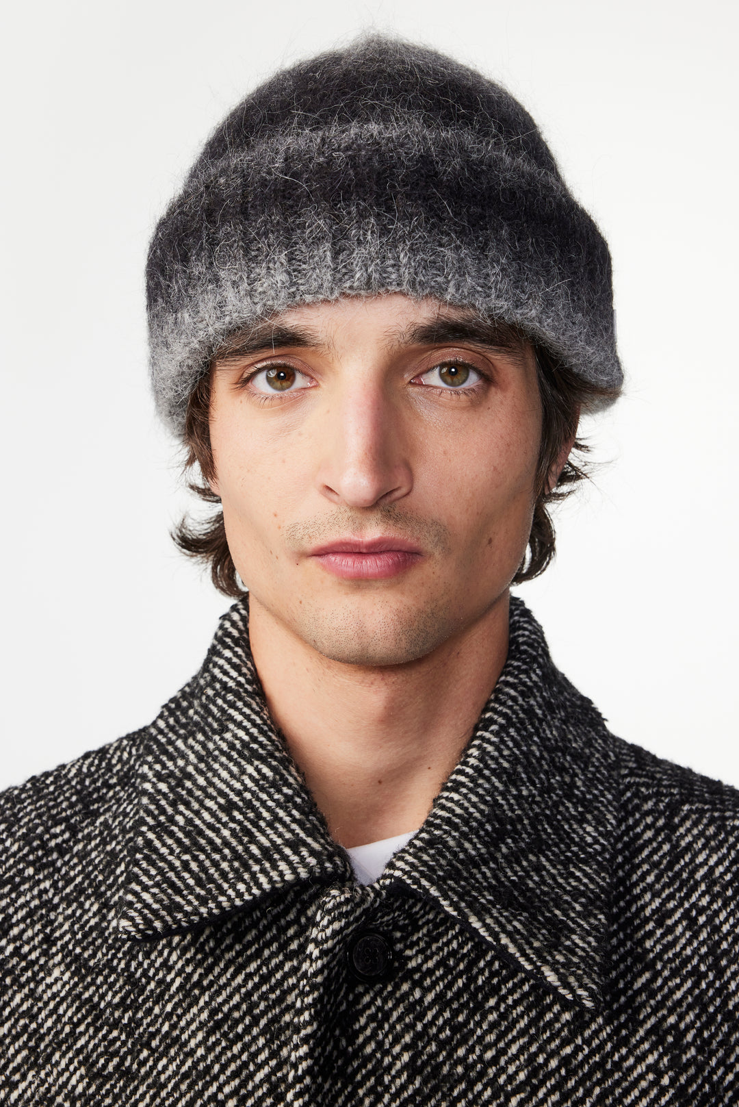 【RONE PARC】Spangle shaggy beanie NN07 Cable Alpaca Blend Beanie 6656 – Atticus Finch Clothing Store