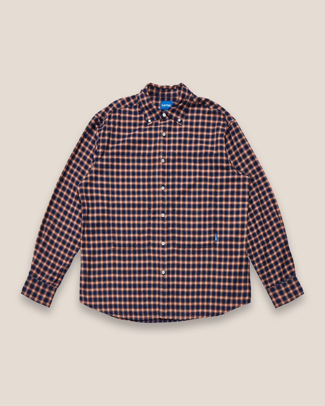 Larriet Grant Shirt - Navy Plaid