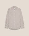 NN.07 Colby Button Down Oxford Shirt 5910 - Terracotta Stripe