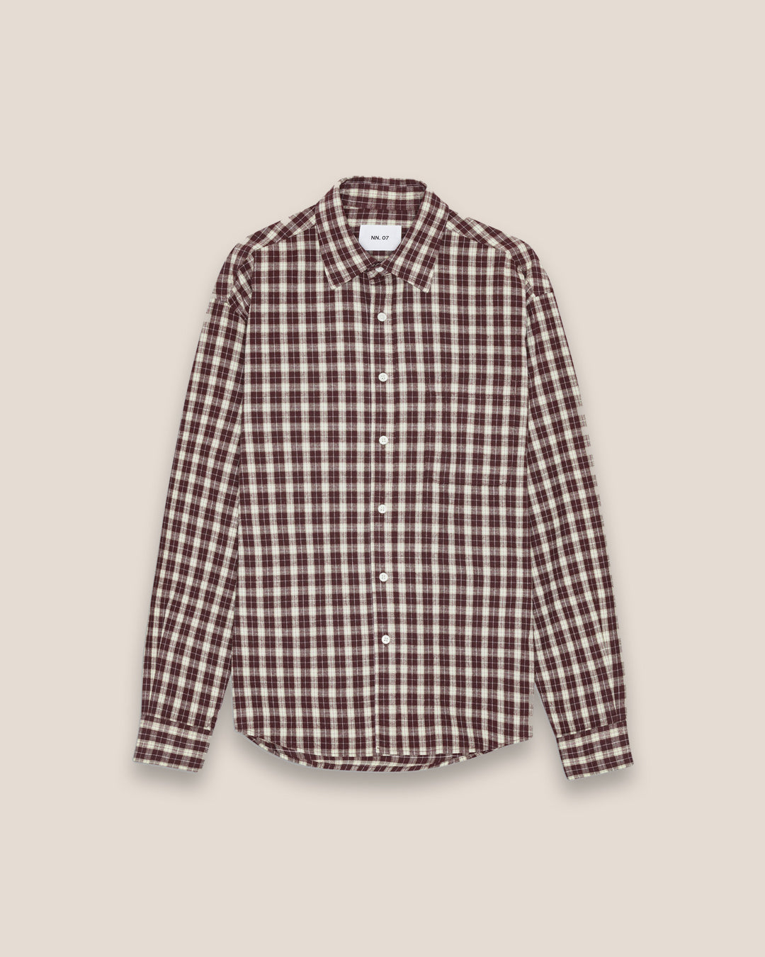 NN.07 Deon Flannel Shirt 5465 - Wine Check