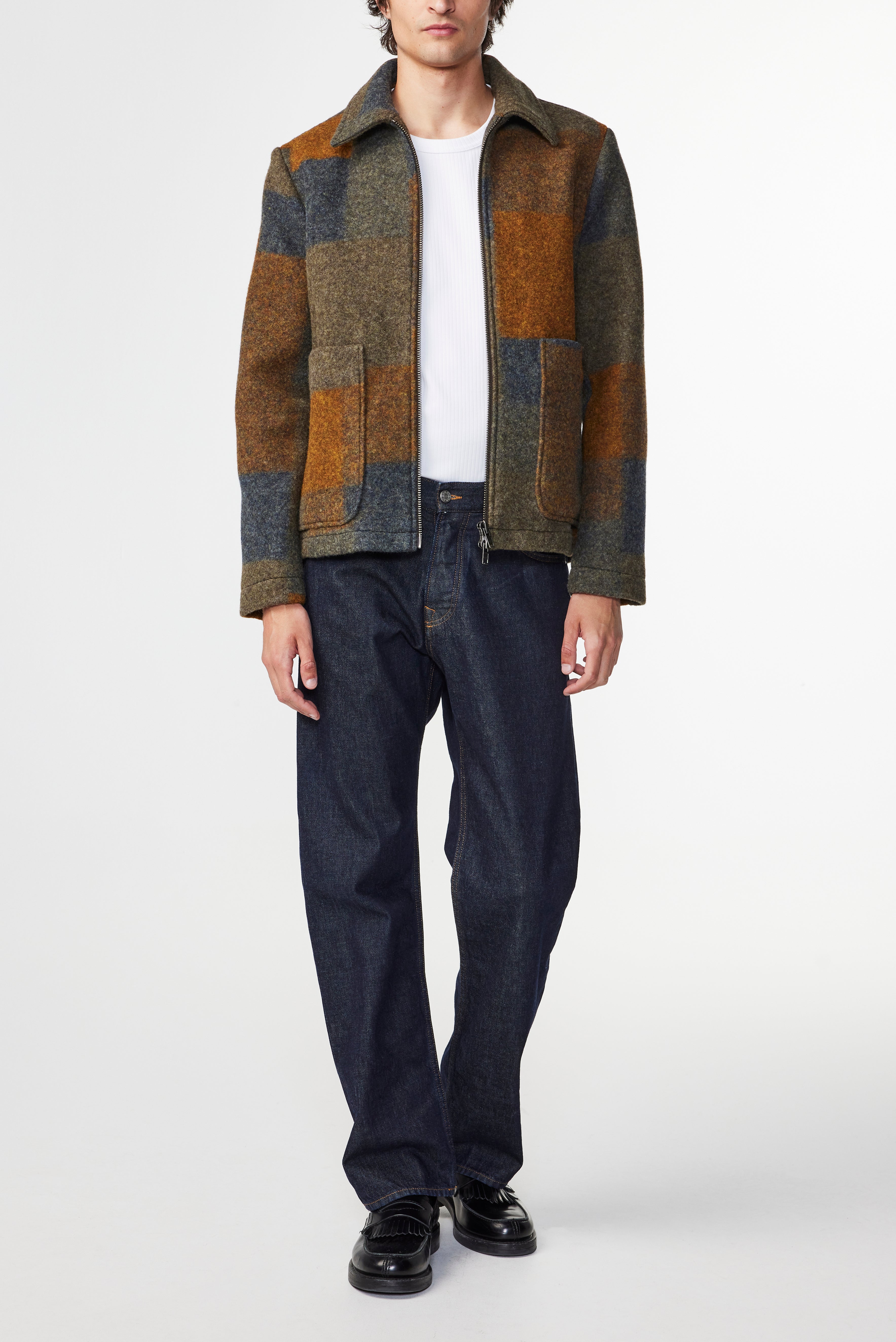 NN07 Wool Jacket Gael "The Bear" 8267