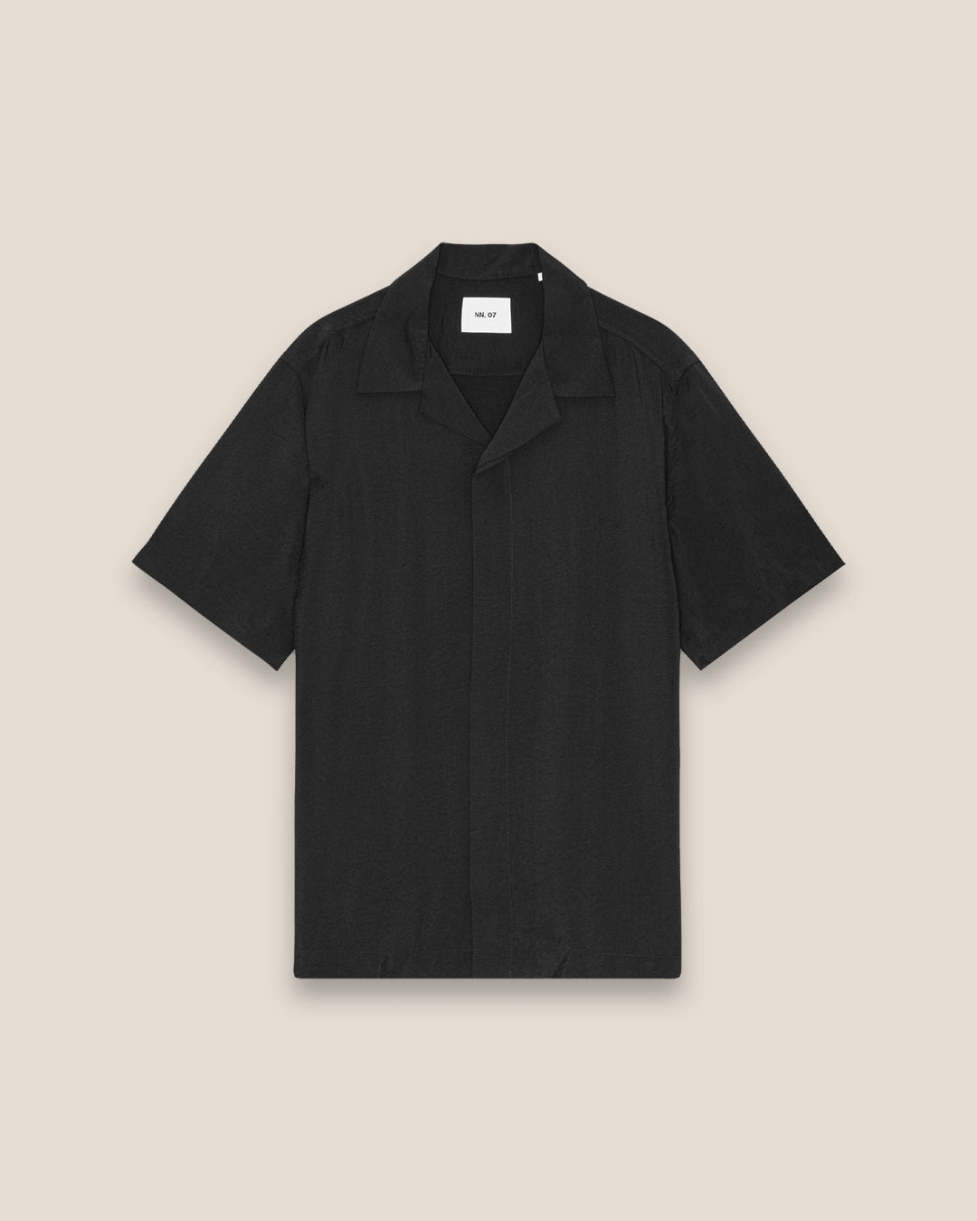 NN.07 Hank SS Shirt 5971 - Black