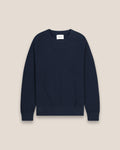 NN.07 Kevin Ribbed Sweater 6600 - Navy Blue