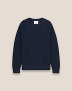NN.07 Kevin Ribbed Sweater 6600 - Navy Blue