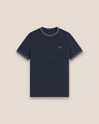 Fred Perry Ribbed Jersey T-Shirt M8679