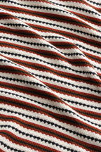 NN.07 Bari Textured Stitch T-Shirt 6686 - Ivory Multi