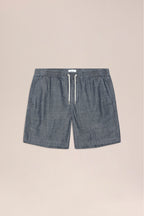 NN.07 Gregor Denim Drawstring Shorts 10056 - Medium Rinse