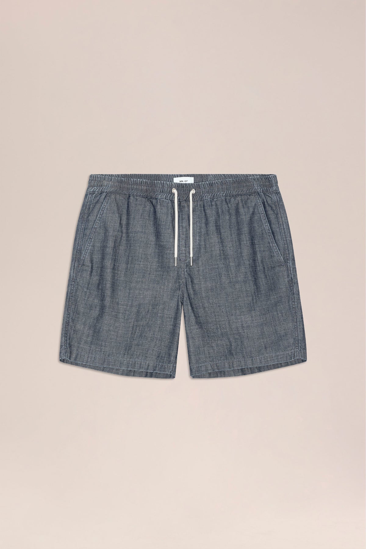 NN.07 Gregor Denim Drawstring Shorts 10056 - Medium Rinse