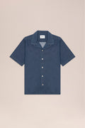 NN.07 Julio Indigo Twill Shirt 5765 - Medium Indigo