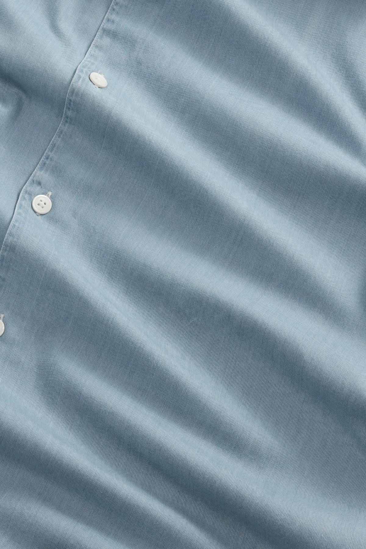 NN.07 Julio Indigo Twill Shirt 5765 - Bleach Indigo