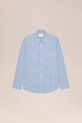 NN.07 Quinsy Check Shirt 50070 - Cobolt Check