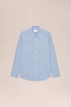 NN.07 Quinsy Check Shirt 50070 - Cobolt Check