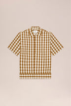 NN.07 Reed Short Sleeve Overshirt 50071 - Brown Check