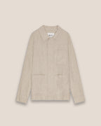 NN.07 Olav Linen Overshirt 1454 - Oat