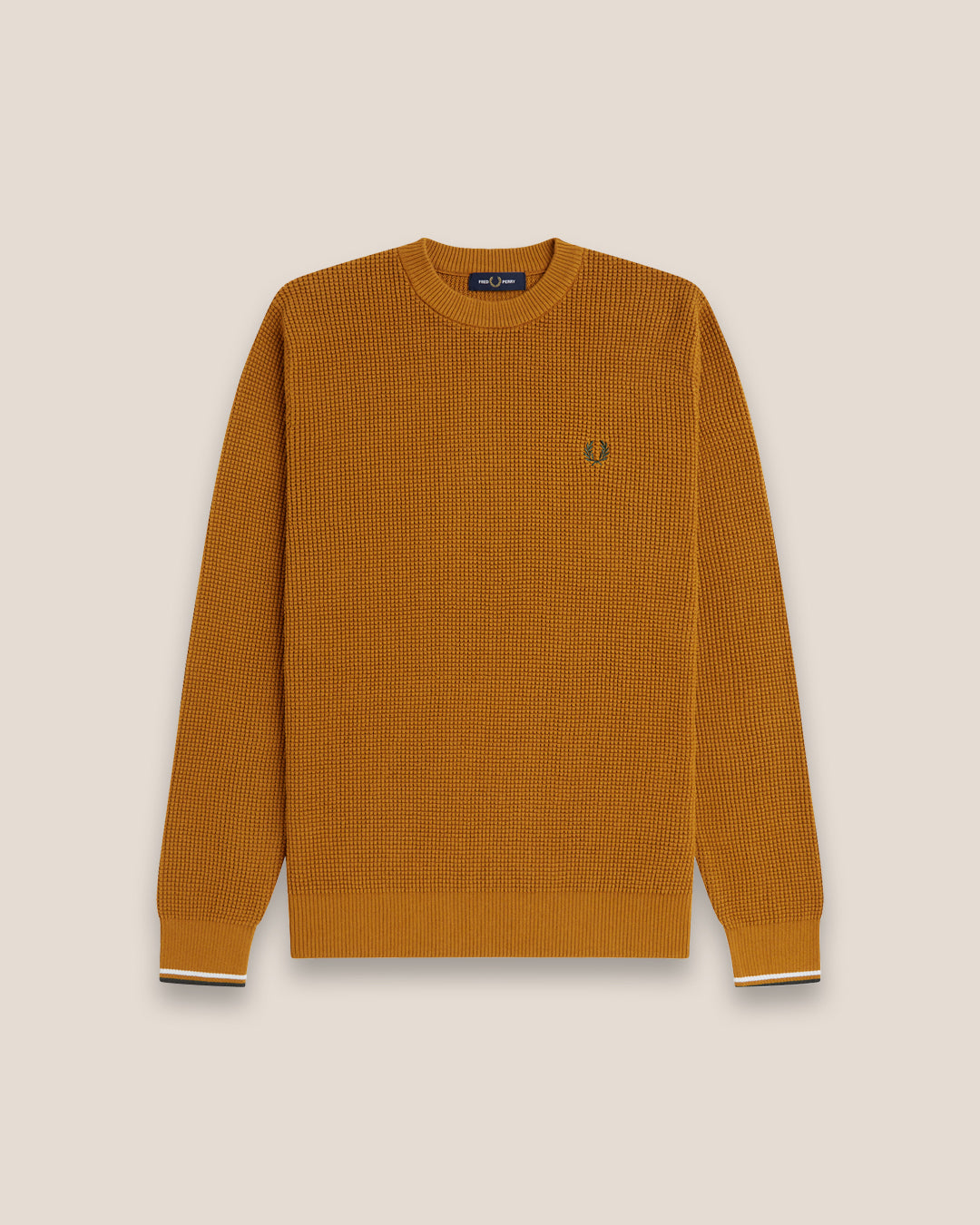 Fred Perry Waffle Stitch Jumper K6507