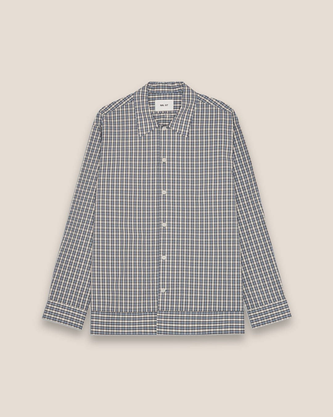 NN.07 Reed Overshirt 5322 - Blue Check