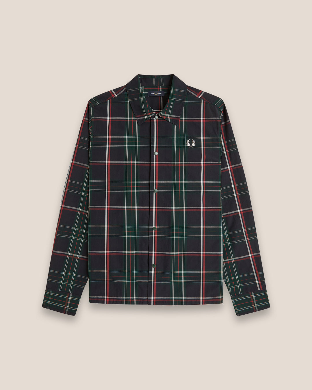 Fred Perry Tartan Overshirt M3466