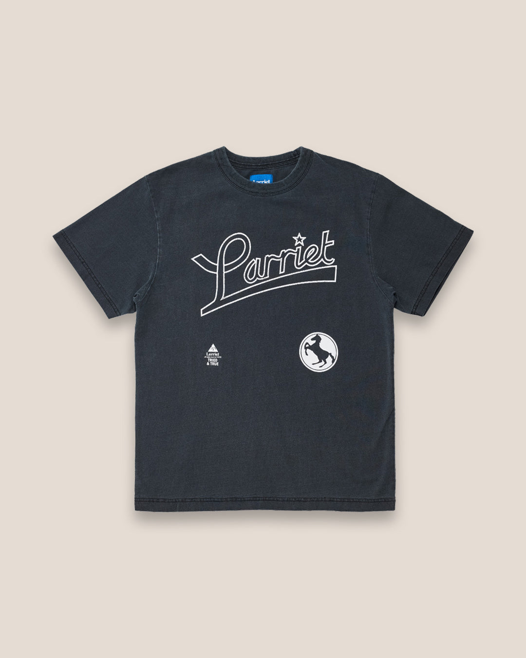 Larriet Tried & True Tee - Used Black
