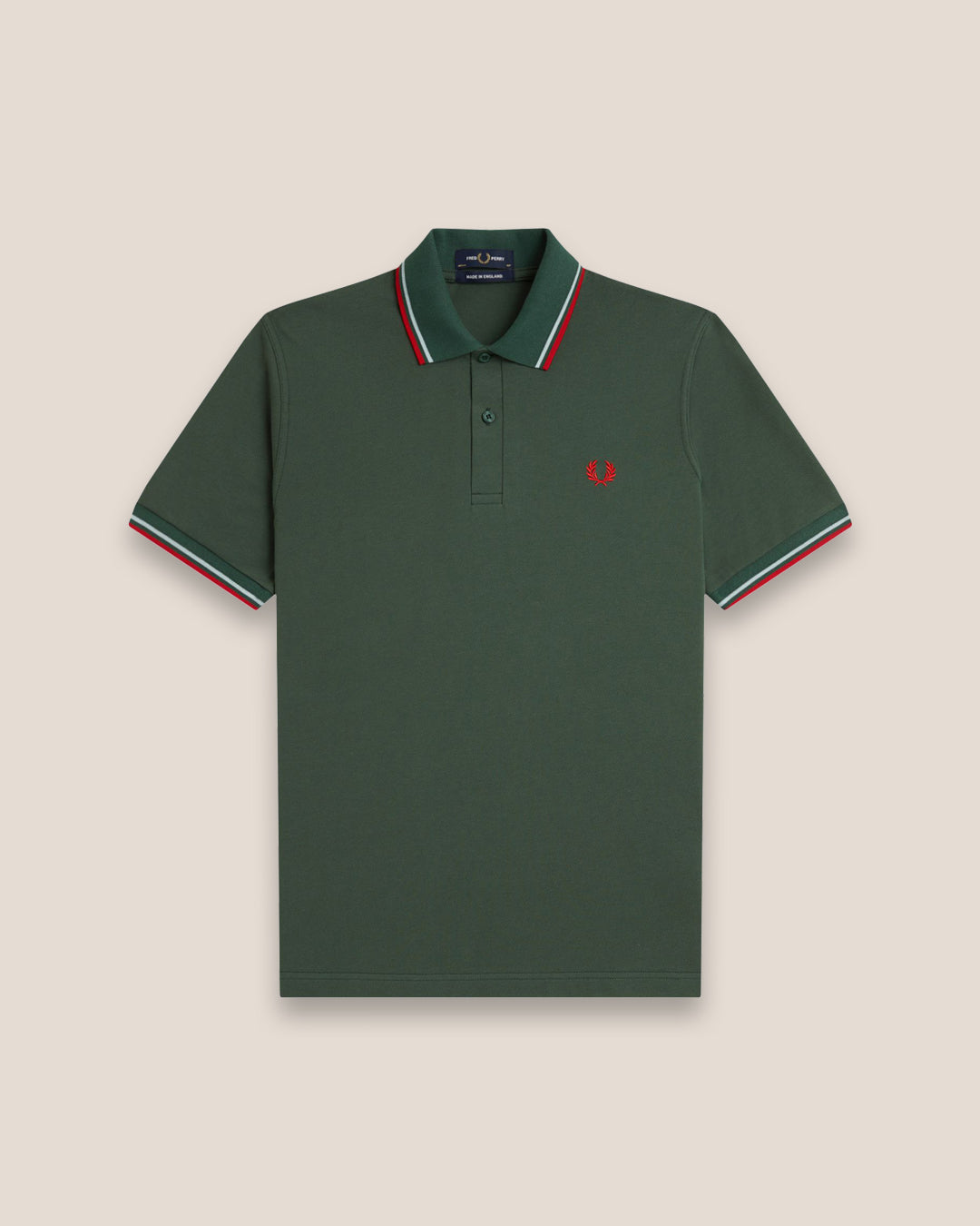Fred Perry Twin Tipped Polo Made In England