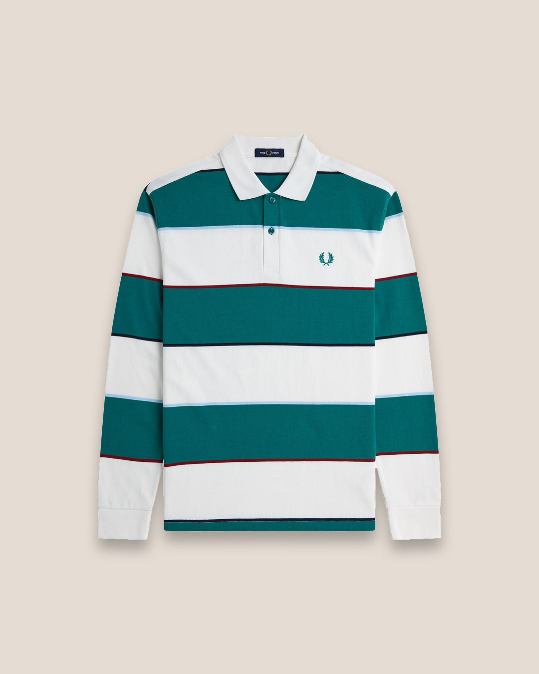 Fred Perry Jersey  Striped Polo Shirt M1728