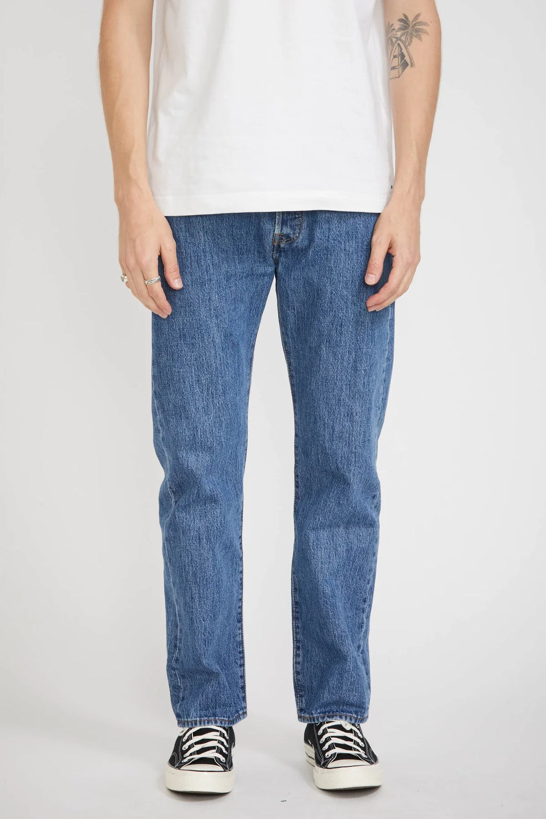 Levis 501 medium stonewash top
